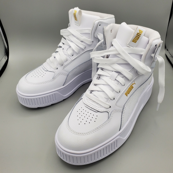 Puma Karmen Rebelle Mid Trainers - Picture 2 of 6